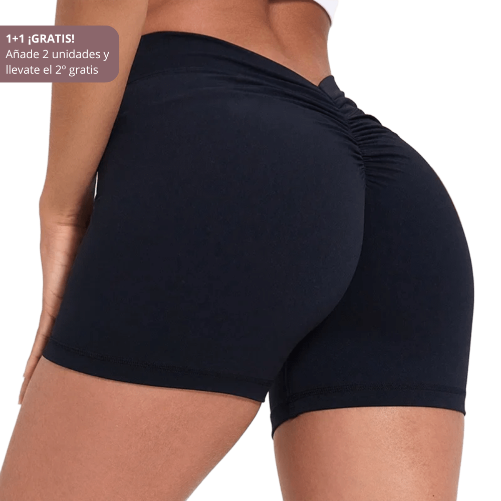 Shorts con espalda en V