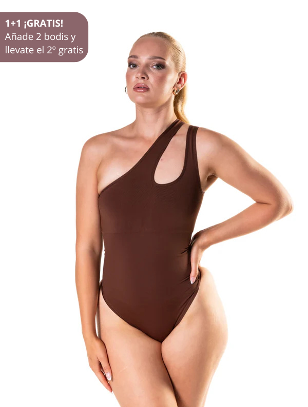 Body con un solo tirante Shapewear