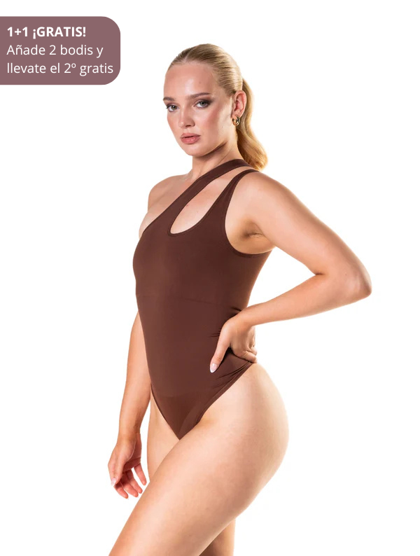 Body con un solo tirante Shapewear