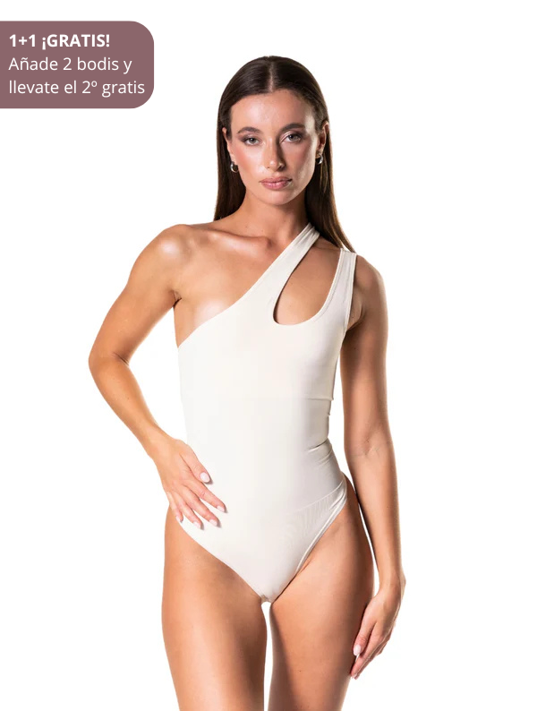 Body con un solo tirante Shapewear