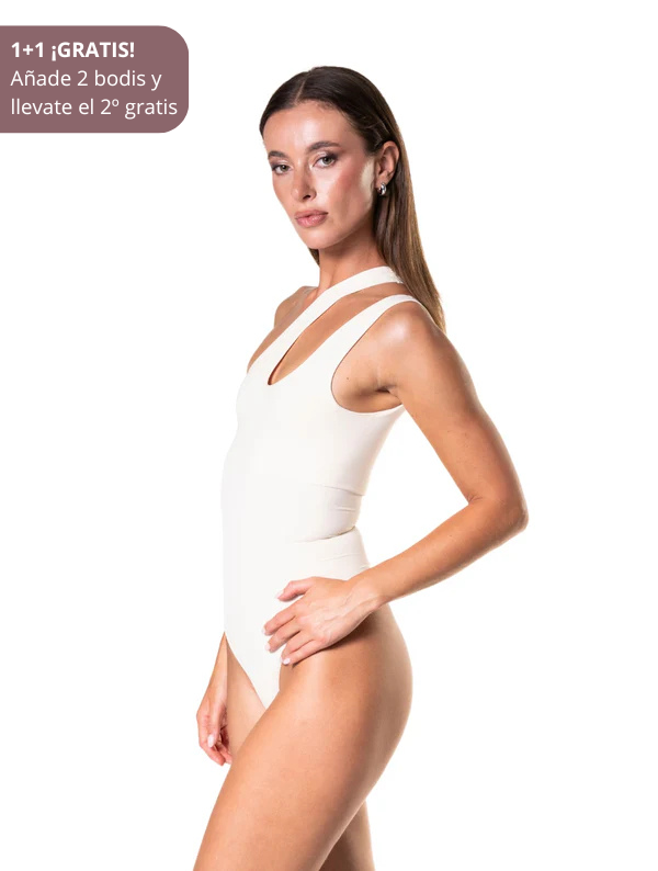 Body con un solo tirante Shapewear