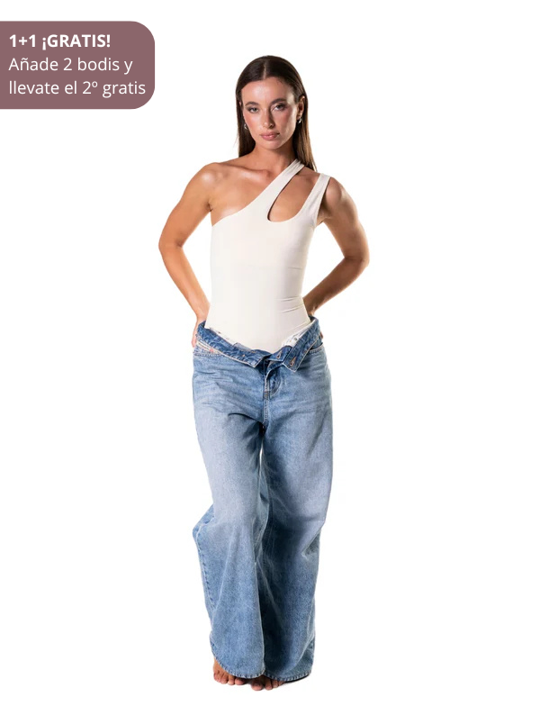 Body con un solo tirante Shapewear