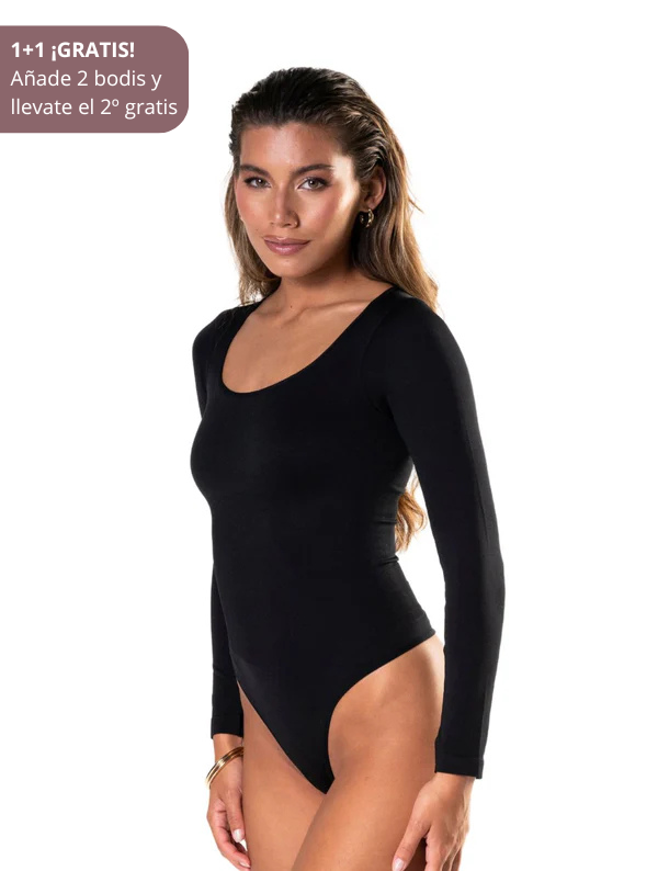 Body de manga larga con tanga
