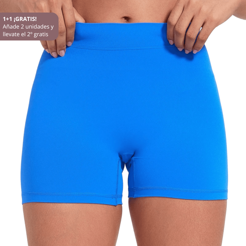 Shorts con espalda en V