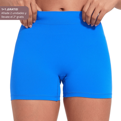 Shorts con espalda en V