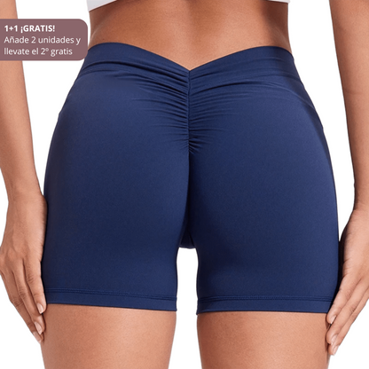 Shorts con espalda en V
