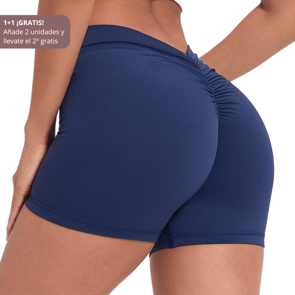 Shorts con espalda en V