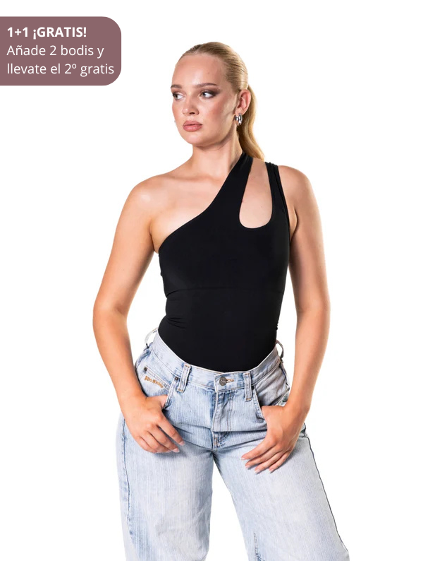 Body con un solo tirante Shapewear