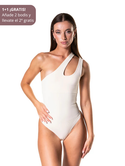Body con un solo tirante Shapewear