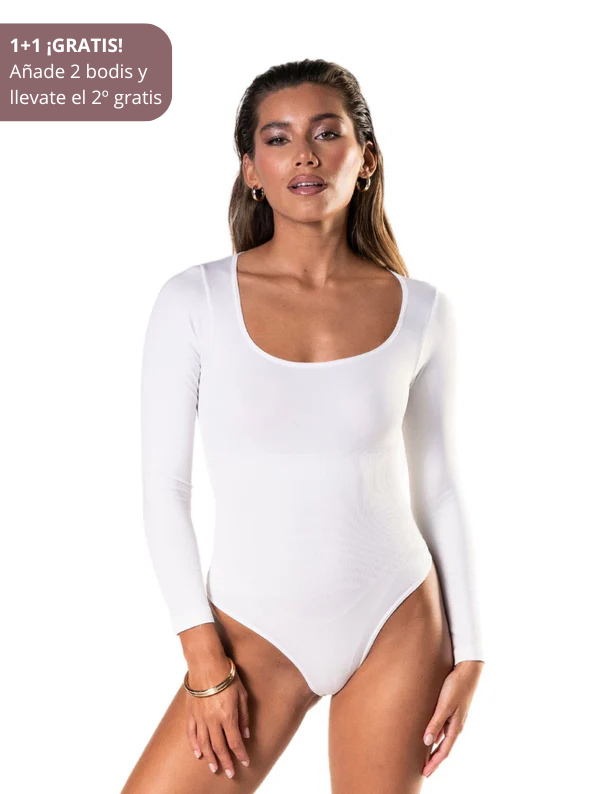 Body de manga larga con tanga